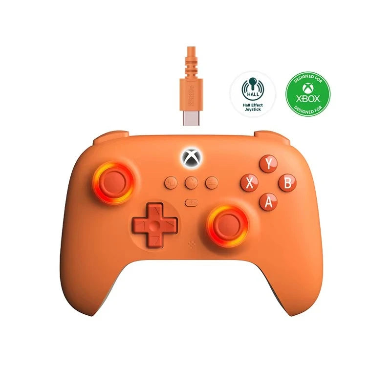 8BitDo Ultimate C Wired Controller Hall Effect Joysticks USB Gamepad with for Xbox Series X/S, Xbox One and PC Windows 10/11