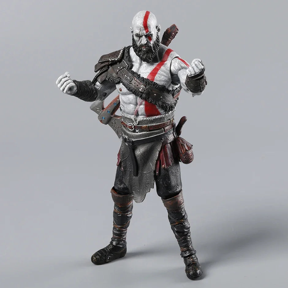 God of War Kratos Atreus Action Figure PVC Toys Collection Model Doll
