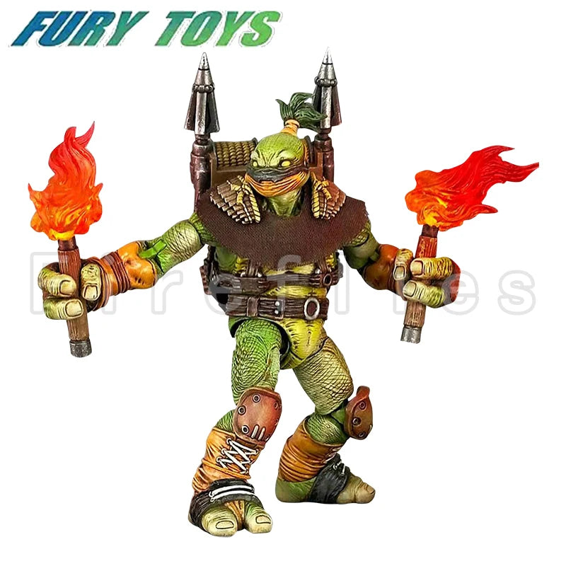 1/12 5inches Fury Toys Action Figure Wave 3 Rage Samurai Force Summer Anime Model