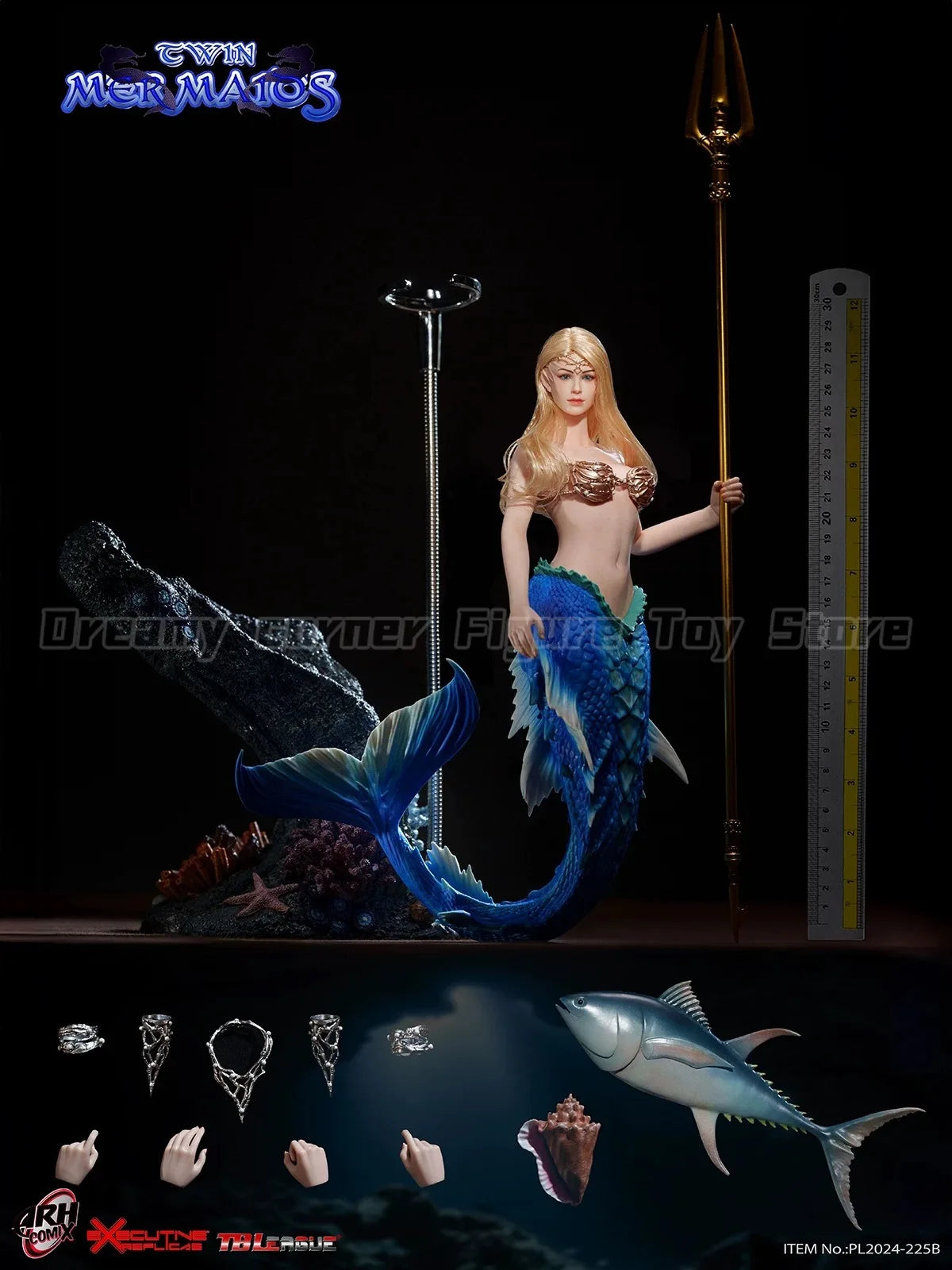 【In Stock】TBLeague PL2024-225A PL2024-225B Mermaios 1/6 Action Figure Collection
