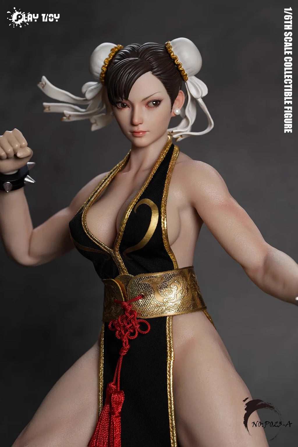 In Stock Originate PLAY TOY Chun-Li Movable Model Toys Collection 1/6 Steel bone silica gel body SF Chun Li PLAYTOY P023