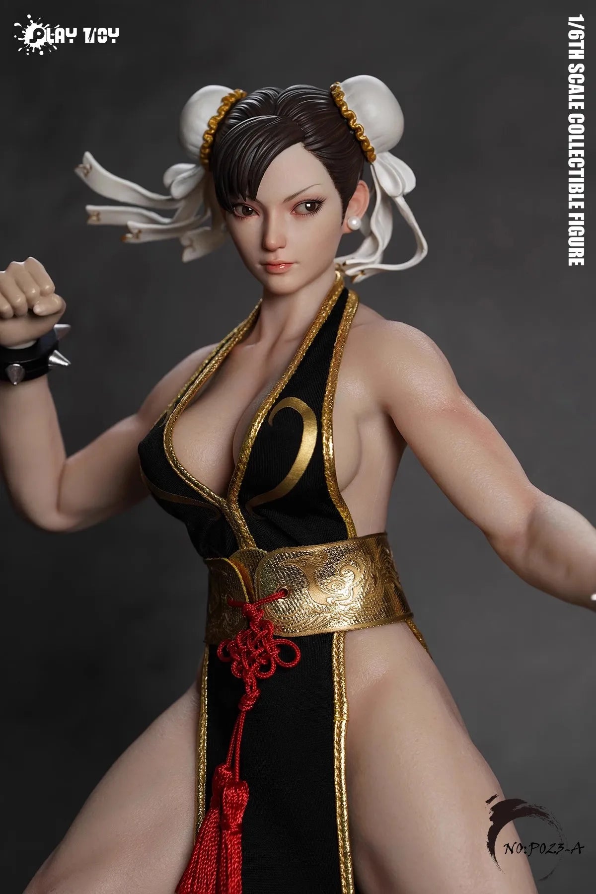 In Stock Originate PLAY TOY Chun-Li Movable Model Toys Collection 1/6 Steel bone silica gel body SF Chun Li PLAYTOY P023
