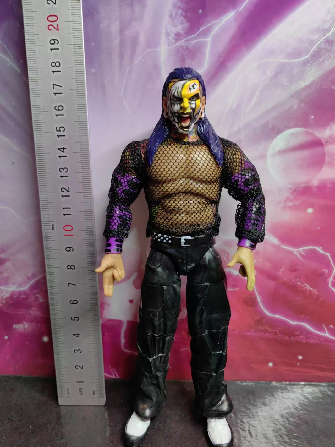 Genuine Bulk Wrestler Jeff Hardy 6-inch Super Action Figure Model of Relsena Model Collect Boy Toys Figure
