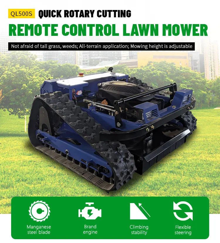 Customized self-propelled lawn mower suitable for weeding in home gardens