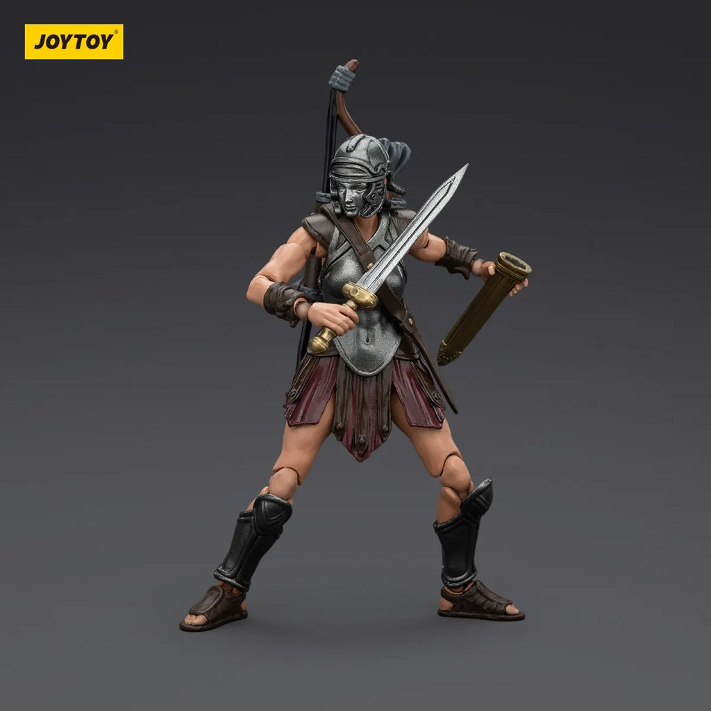 JOYTOY Strife Roman Republic Legionary Light Infantry Bow and Arrow Female Action Figure Doll Model Gift Decoration Collection