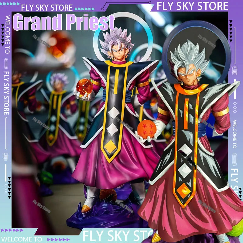 37cm JT Toys Dragon Ball Anime Figure Vegetto Figurine Grand Priest Vegetto Figures Pvc Statue Collectible Model Toys Gifts