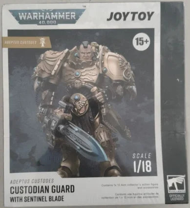 【SF】JOYTOYS 1/18 Action Figure Adeptus Custodesv Custodian Guard with Sentinel Blade Model Toys Gifts Collection Ornaments