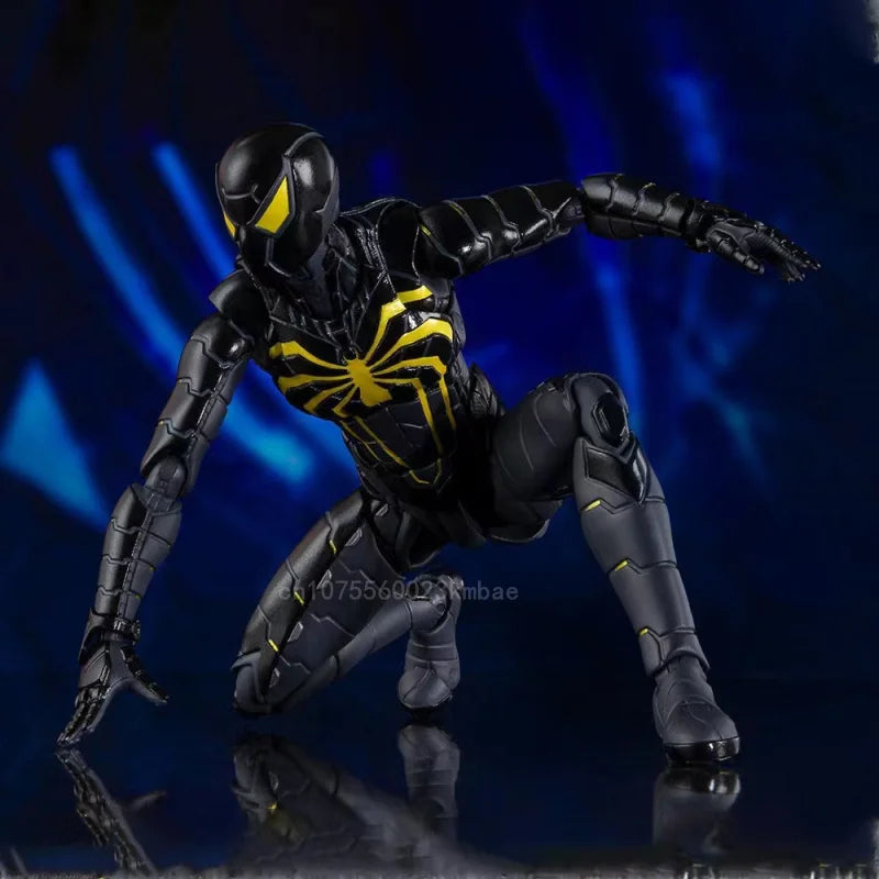 SHF Spider Man Peripheriegeräte Anti-Oktopus-Anzug Spider-Man Figur 15cm Actionfigur PVC GK Modell Raumdekoration Kindergeschenke
