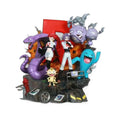Pokemon Egg Rocket Team Shuttle Galaxy Collectible Action Figure - Handmade Doll Statue Large Pendant for Desktop Decoration