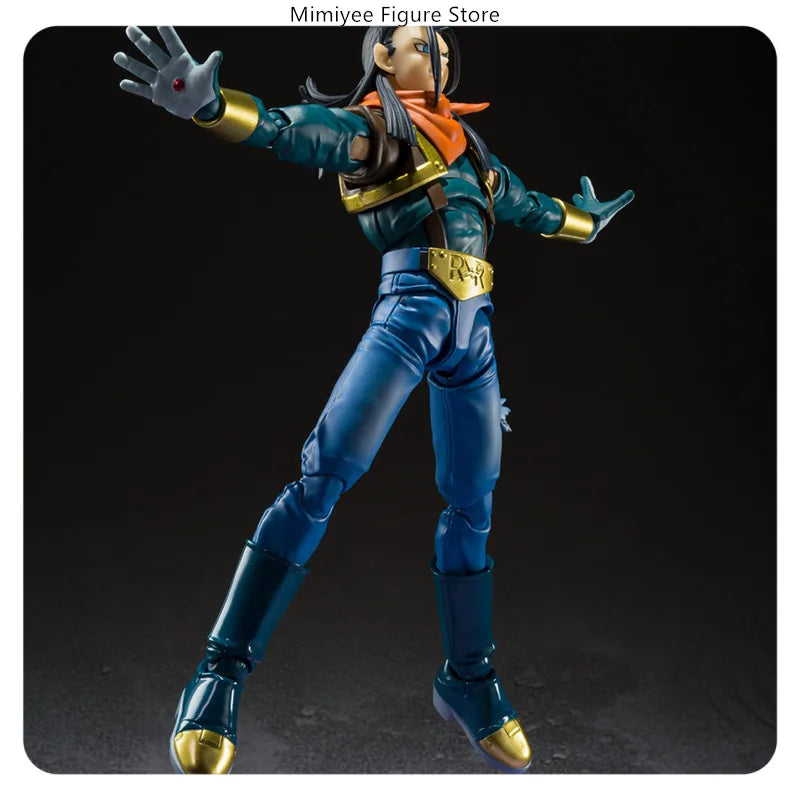 Dragon Ball Android 17 Super 16cm Articulated Figure Model Statue Desktop Decoration Gift