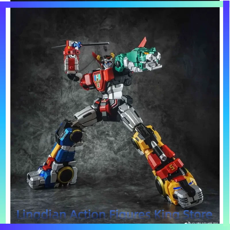 In Stock Titan Model TP01 King of Beasts Voltron King of Beasts Alloy Finished Model Toy Collection Gift