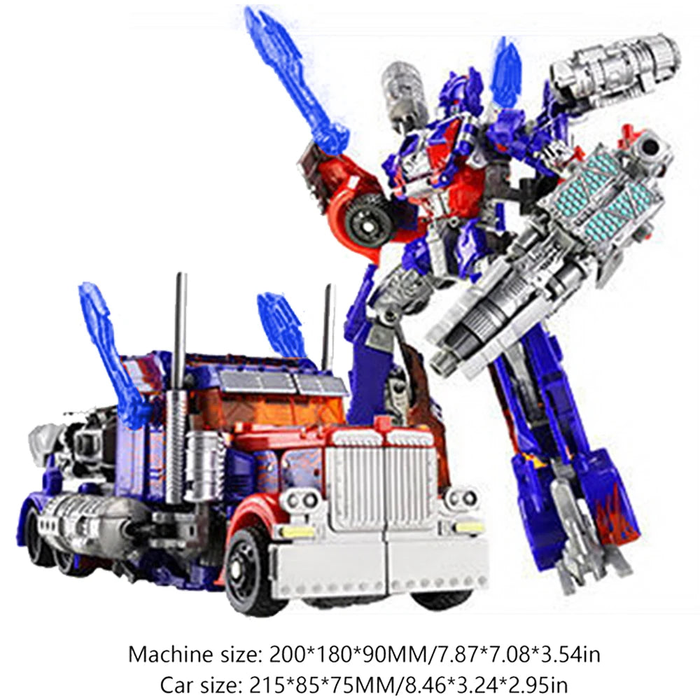 Transformationsspielzeug BMB-Serie Robotermodell Grimlock Hound Ironhide Ratchet Bumblebe Sideswipe Breakdown Optimus Commander Figur