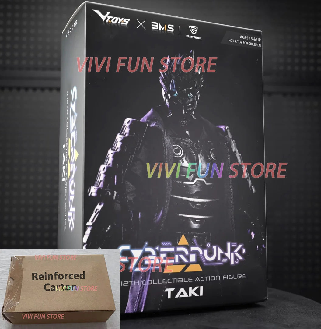 In Stock Originate Vtoys VSD010 Cyberpunk TAKI Knight Movable Model Toys 12TH COLLECTIBLE ACTION FIGURE