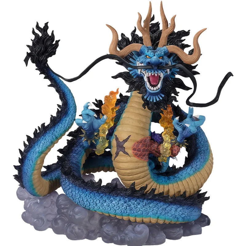 Bandai Original FiguartsZERO One Piece Kozuki Momonosuke & Beast Kaiduo Anime Figures Toys for Boys Christmas Gift Collectible