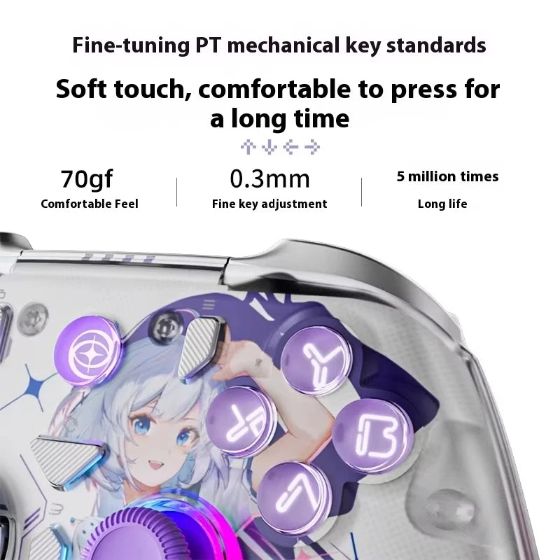 NEW AOLION K20 TMR Joystick Wireless Gaming Controllers Replaceable Magnetic Shell Custom For PC NS2 Steam Gamer