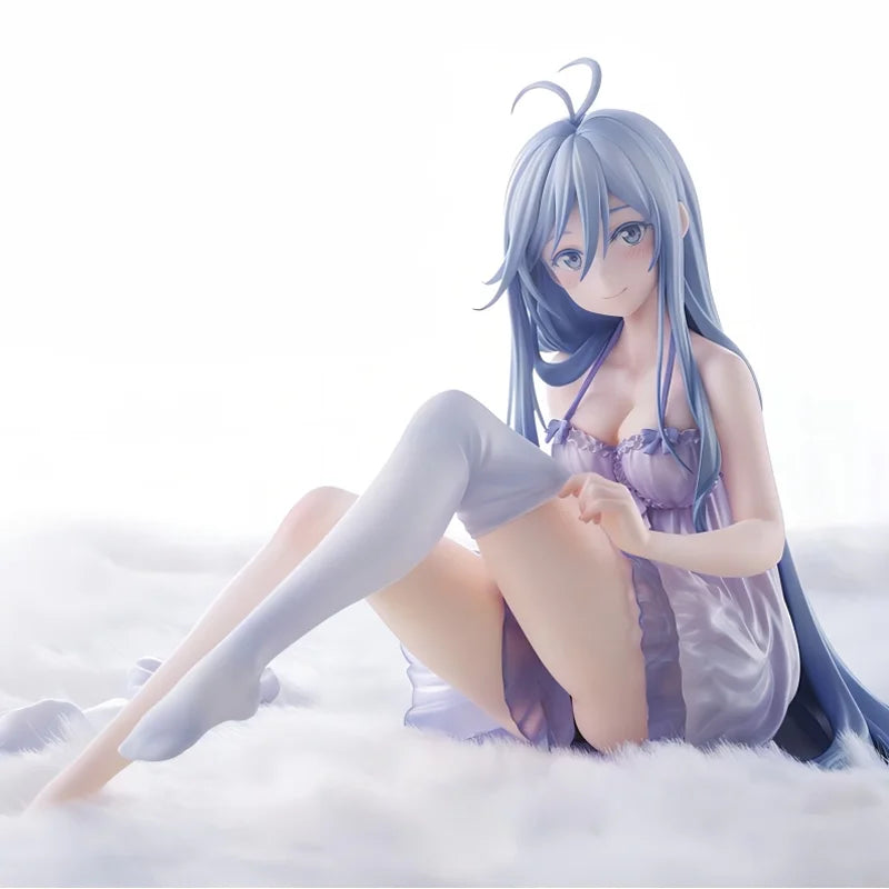 10cm 86-Eighty Six Vladilena·Milize In Pajamas Anime Girl Figure Model Statue Collection Desktop Decoration Ornament Toys Gifts