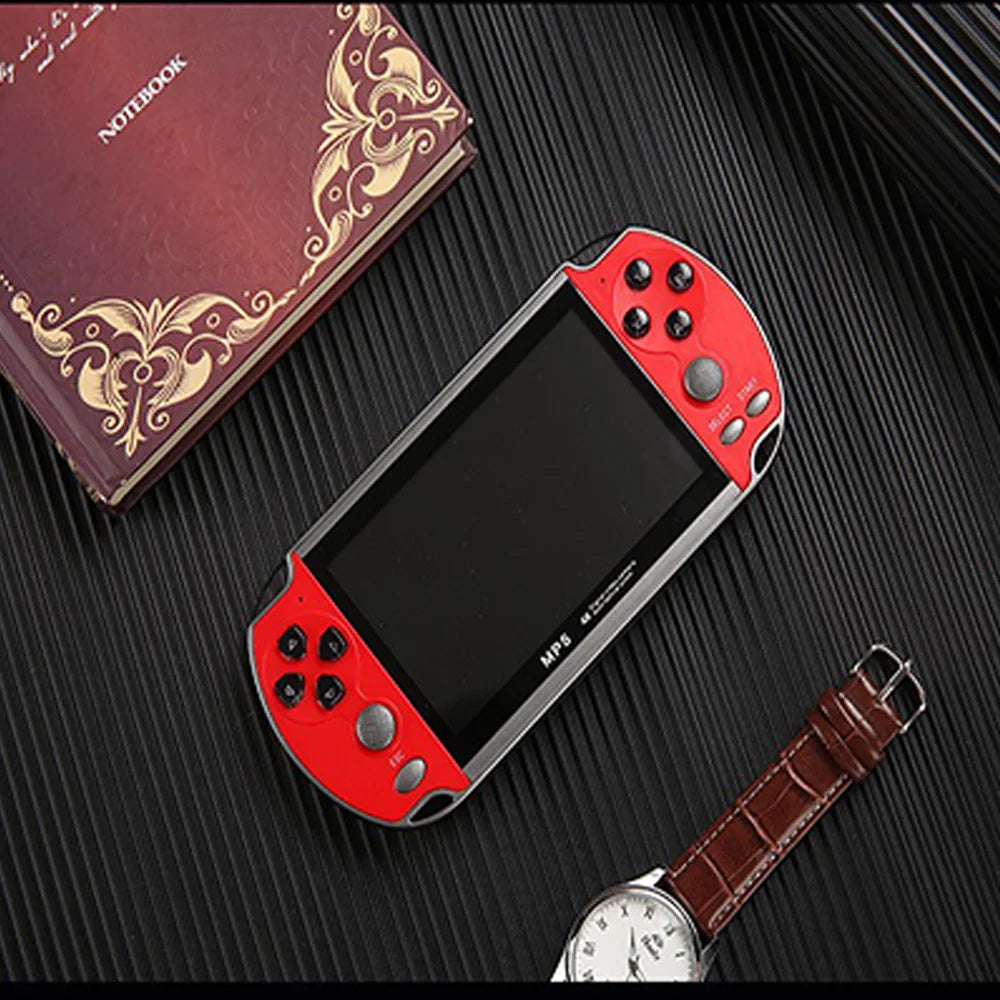 X7/X7 Plus Portable Gaming Console, 4.3/5.1-inch HD screen, Portable Audio-Video Player, Classic Games, Over 10,000 Free Built-