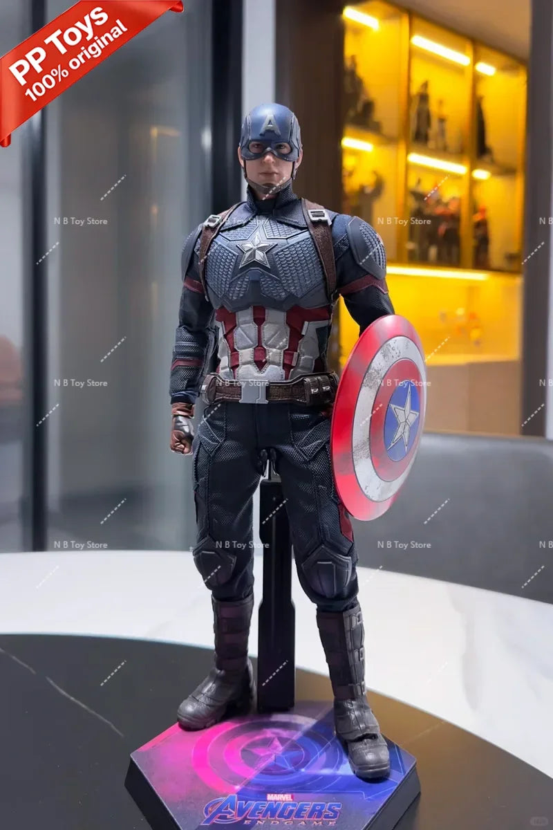 In Stock Genuine HOTTOYS HT MMS536 1/6 Marvel Avengers 4 Captain America 7.0 Action Figure Model Toys