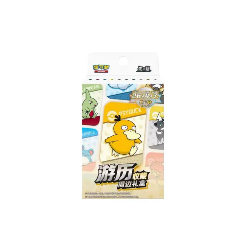 Hot Ptcg Chinese PokéMon Journey Gift Box Trading Card Game Collectible Peripherals Charizard Mewtwo Simplified Christmas Gift