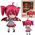 Kasane Teto Action Figures Anime Q Version PVC Doll Model Toy Cosplay Figurine Stand Model Desk Display Decor Standing Xmas Gift