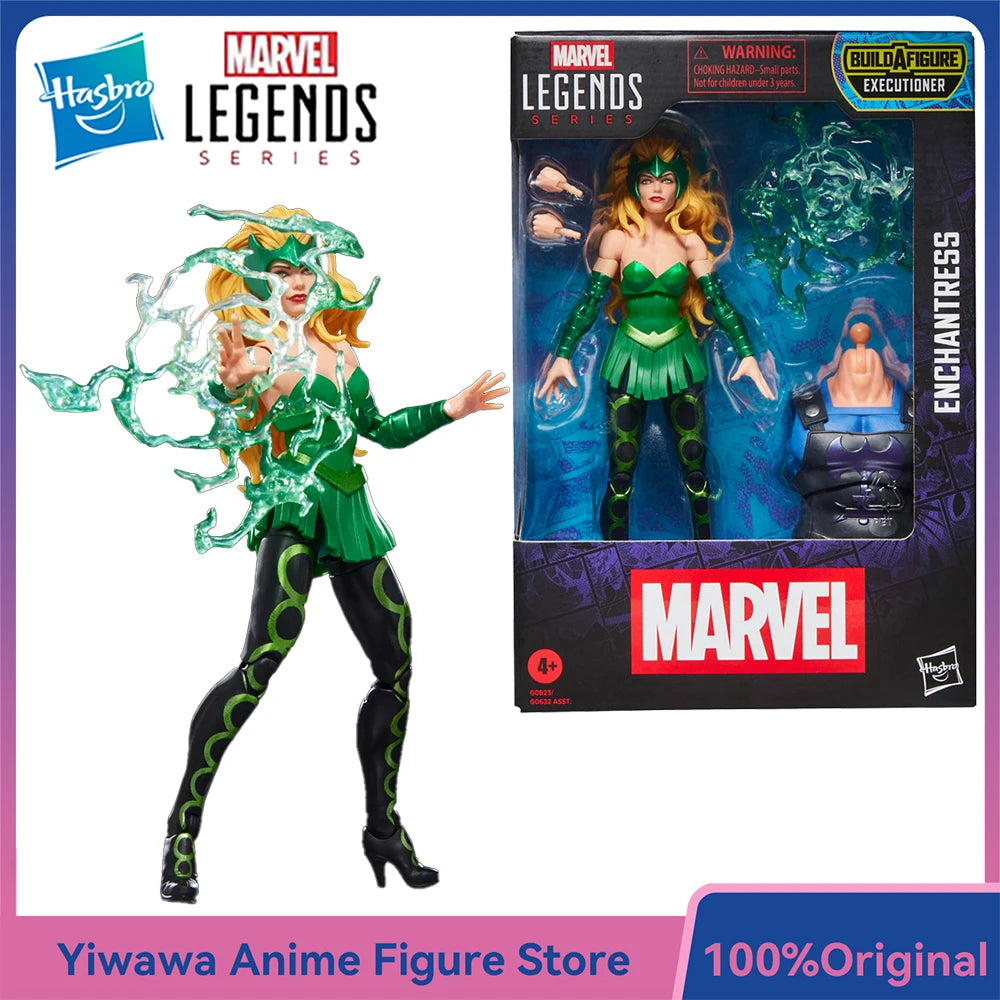 [In-Stock] Hasbro Marvel Legends Series Enchantress (EXECUTIONER) 6-Inch-Scale Nice Collectible Anime Action Figure Model Toys