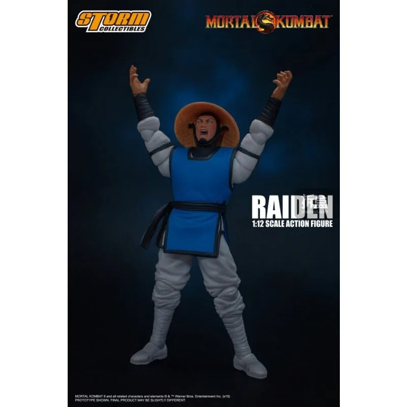 Brand New Authentic Storm Toys Original "Mortal Kombat" Raiden 1:12 Movable Doll Model Toy Gift Collection Ornament in Stock