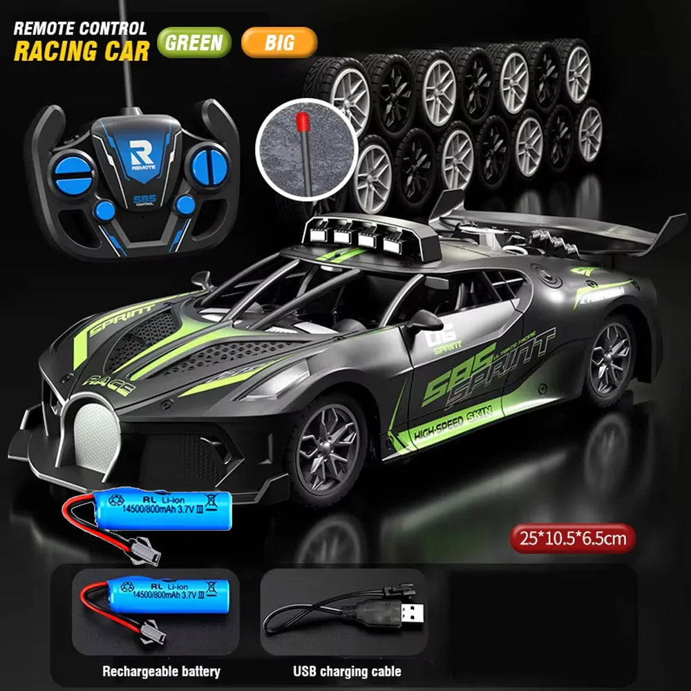 1/18 RC Auto High Speed ​​Drift Sportwagen Fernbedienung Fahrzeug Sport Rennwagen Spielzeug Modell Kinder Spielzeug für Jungen Geburtstagsgeschenke
