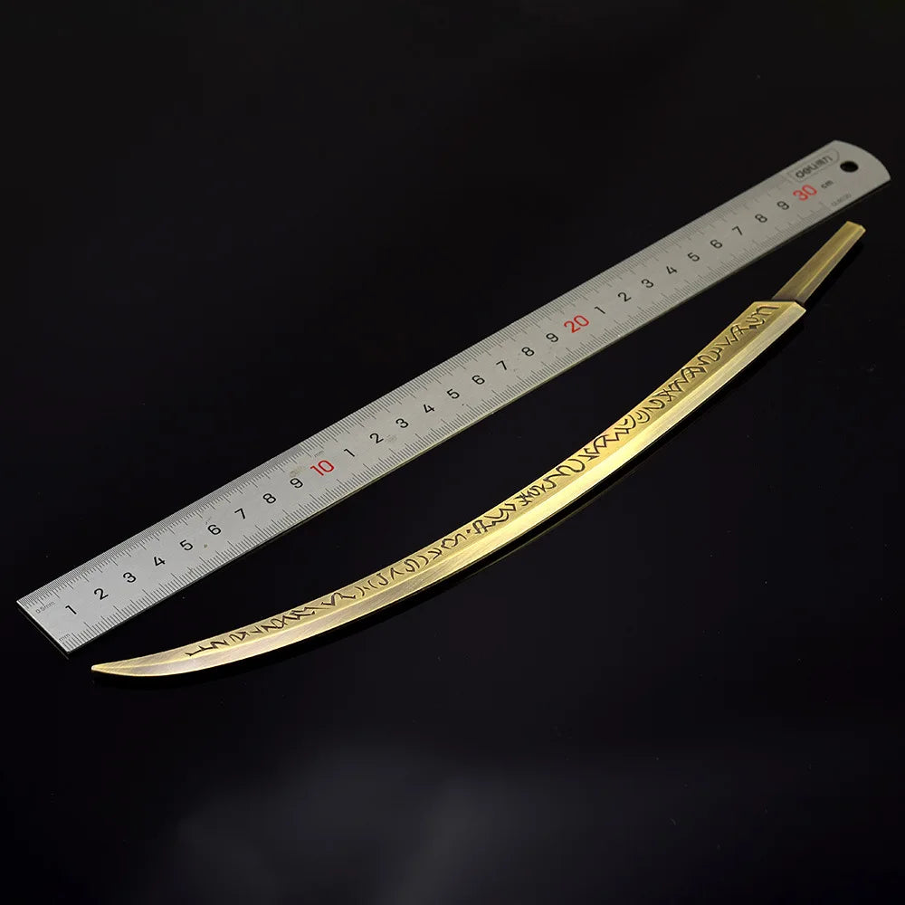 30cm Game Peripherals Figure Weapon Model Hand of Malenia Action Figure Model Medieval Sword All Metal Crafts Boys Gift