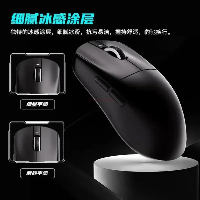 Безжична мишка Vxe Dragonfly R1 серия, лека, Paw3395, Nordic52840, 2khz, Smart Speed ​​X, ниско забавяне, Fps, геймърска мишка, подарък