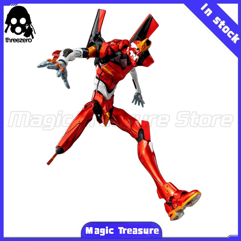 【MT】threezero 3Z0707 ROBO-DOU EVA-02 Metallic Color Matching  The New Theatrical Version of The Animated Mecha Anime Figure Toy