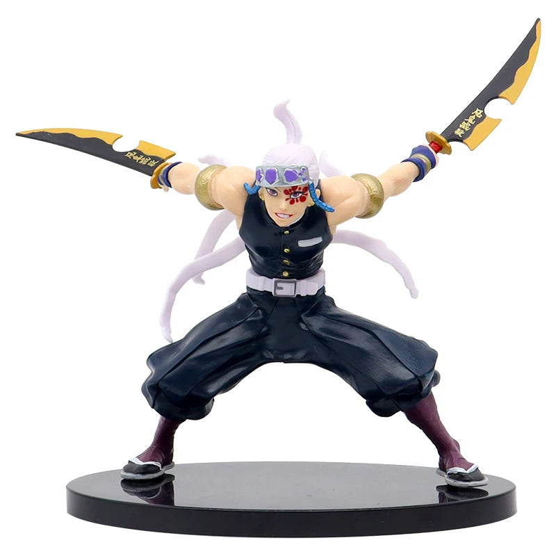 19-24CM Anime Demon Slayer Kanroji Mitsuri Kamado Tanjirou Kamado Nezuko Action Figure Model Toy gIFT