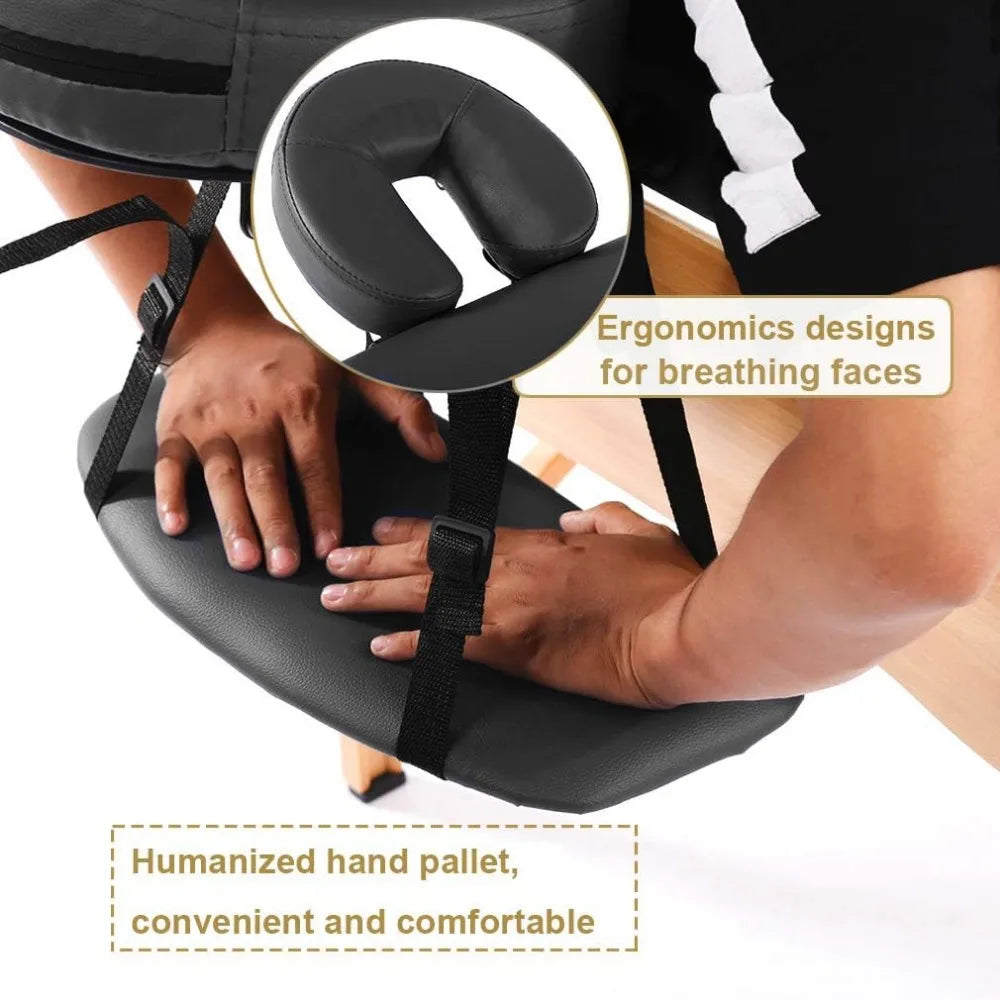 Portable Massage Table 24 Wide Lash Bed with Adjustable Height and Folding Design for Spa Use, Includes Non-Woven Carry Bag