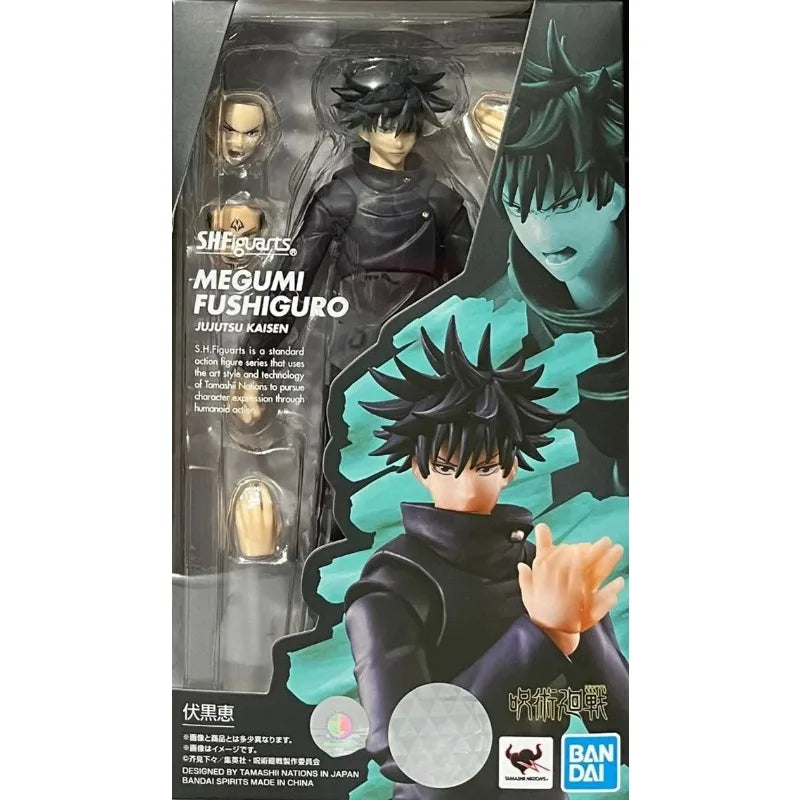 In Stock BANDAI Original S.H.Figuarts SHF Jujutsu Kaisen 0 Theater Edition Gojo Fushiguro Megumi Itadori Yuji Nobara Geto Suguru