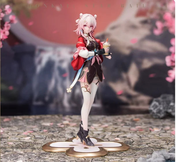 In Stock Original Myethos Honkai Star Rail March 7th Hunting 1/8 Scale Action Figure Collectible Toy Gift Desktop Ornament