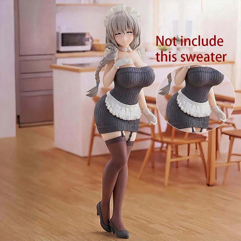 27cm PINKMANGO Shisuta-erufu By Sorananiiro Anime Girl Figure Nun/Sister Elf Action Figure Tsuki Uzaki Figurine Model Doll Toys