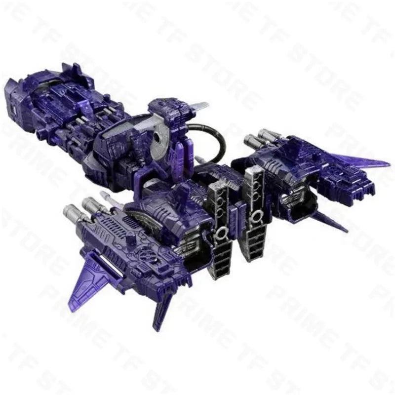 Original Hasbro Transformers War for Cybertron Siege WFC-S14 DECEPTICON SHOCKWAVE Leader-class Anime Figure Action