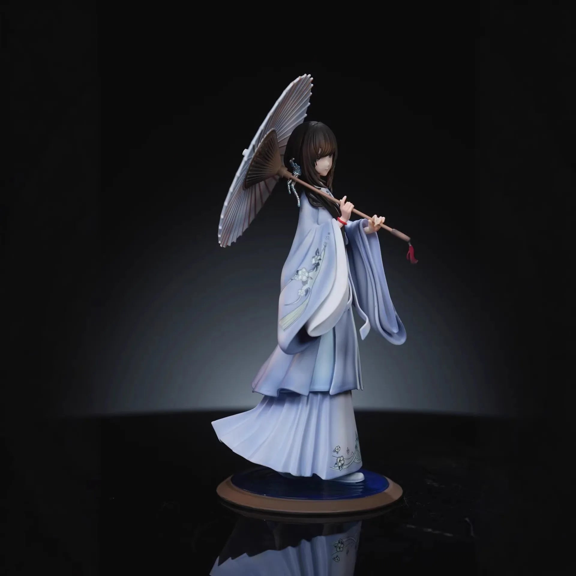 The Hungry Lamb Mansui Misty Rain Boat Voyage I & II 1/7 Scale Figure Chinese Style PVC Model Desktop Decor Game Peripheral Gift