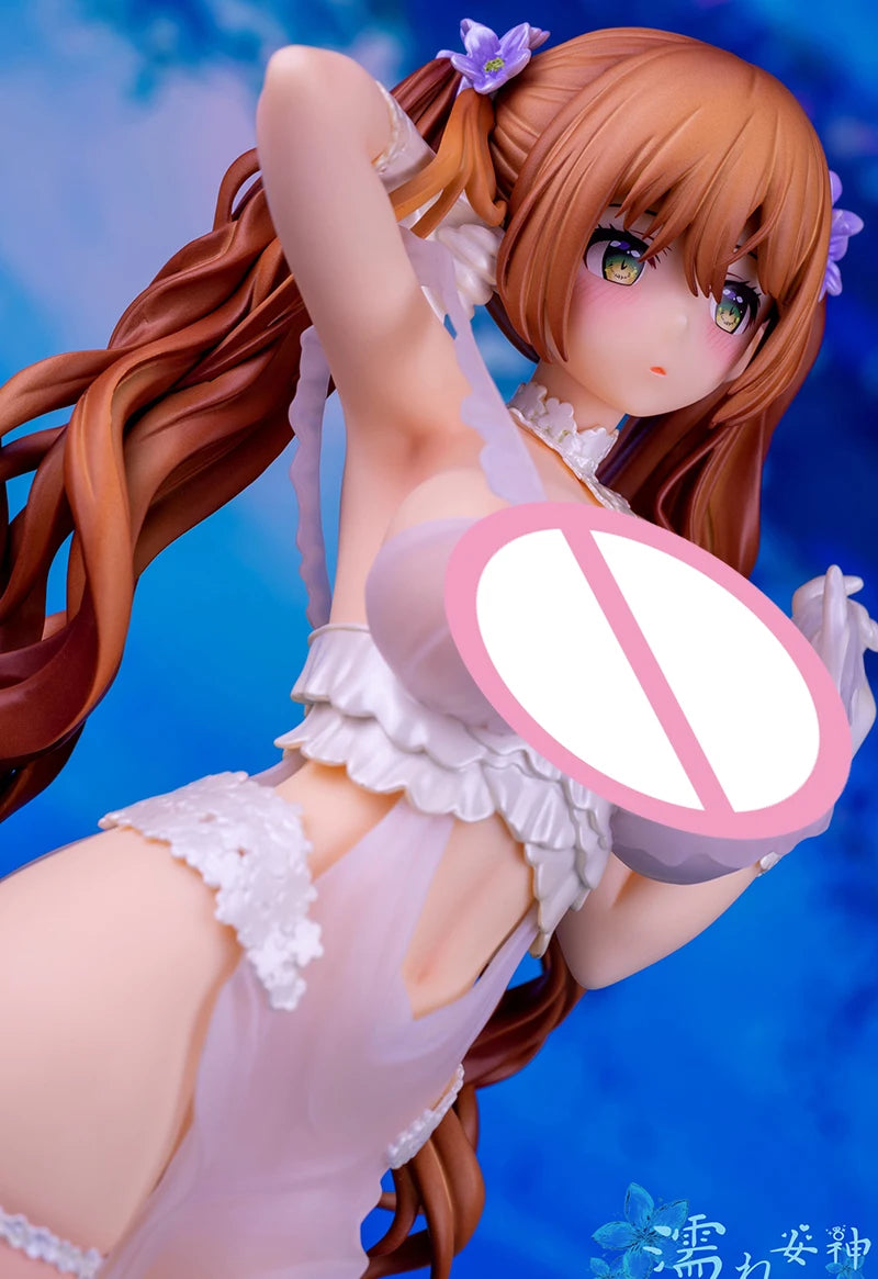SkyTube Japanese Anime Sexy Girl Illustration By Mataro Nure Megami 1/6 PVC Action Figure Adult Collection Model Doll Toys Gift