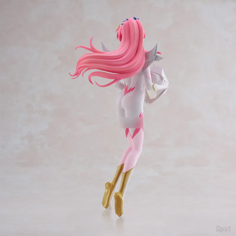 Banpresto Mobile Suit Gundam Lacus Clyne Prize Figure Glitter Glamours 26554 Pilot Suit Anime Collectible Model For Gundam Fans
