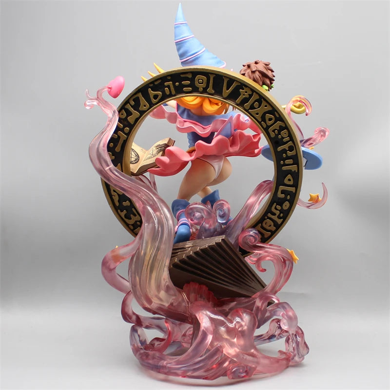 37.5cm Yu-Gi-Oh! Duel Monsters Dark Magician Girl Anime Figure - Action Figure Model Statue For Boys Desktop Decoration Toy Gift