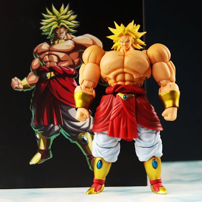 AAS Demoniacal Fit Dragon Ball Anime Figur Saiyajin Broly Actionfigur PVC Statue Sammlermodell Schreibtischdekoration Spielzeug Geschenk