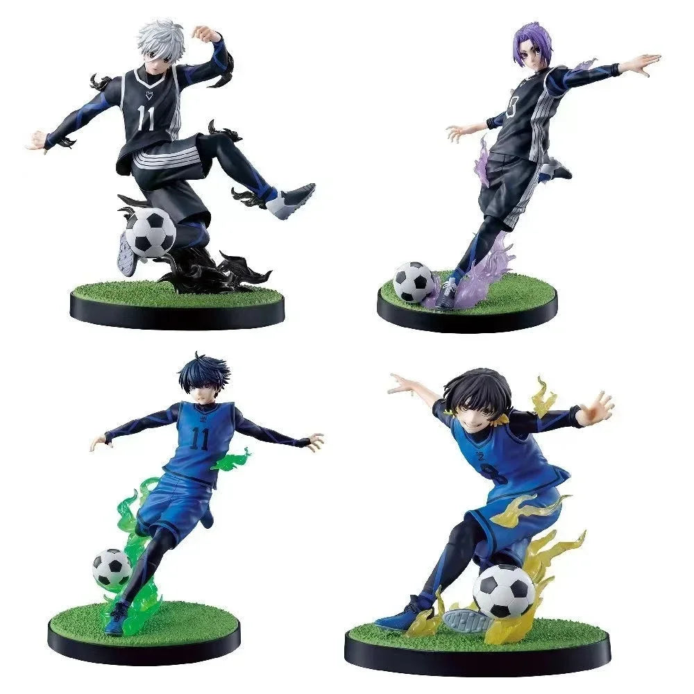 Blue Lock Anime Character Doll Isagi Yoichi Nagi Seishiro Bachira Megauru Mikage Reo Children's Gift Action Character Model Toy