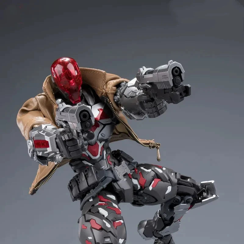 Hemoxian 1/10 Batman Arkham Knight Two Forms Switchable Assembly Model Kit Light Up Action Figure Superhero Model Toy Boys Gift