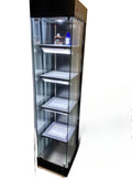 High-end figure display cabinet Household solid wood small Lego model trophy display cabinet
