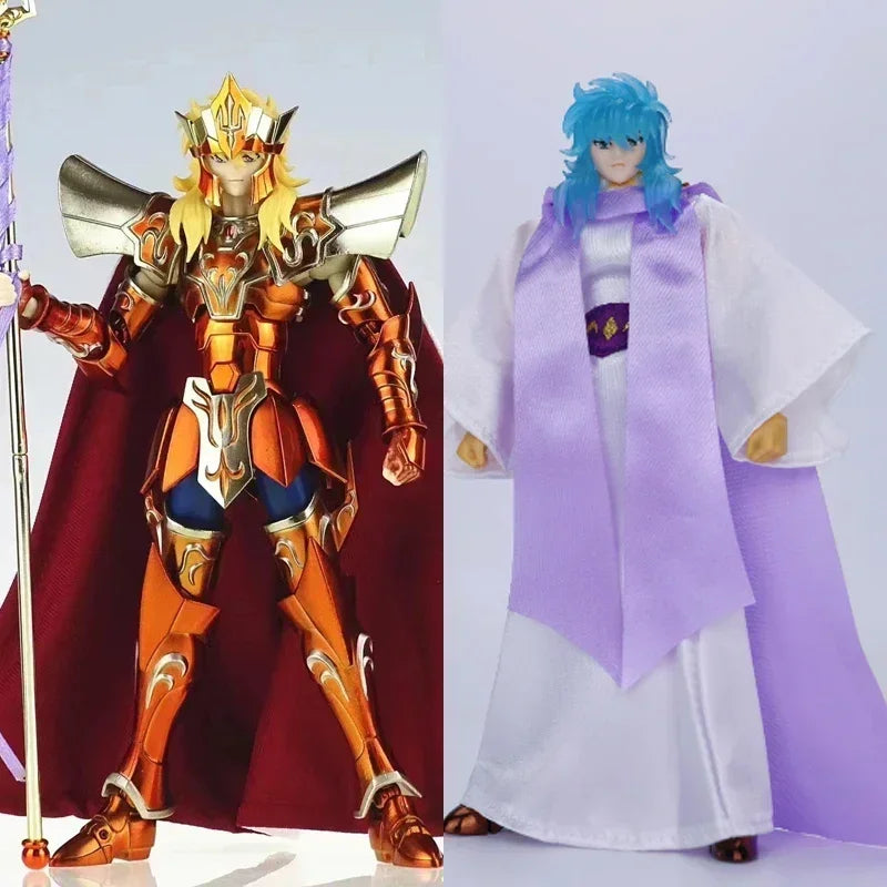 In Stock JM.MST Model Saint Seiya Myth Cloth EXM/EX Poseidon Sea Emperor with Casual Wear Knights of The Zodiac Action Figure
