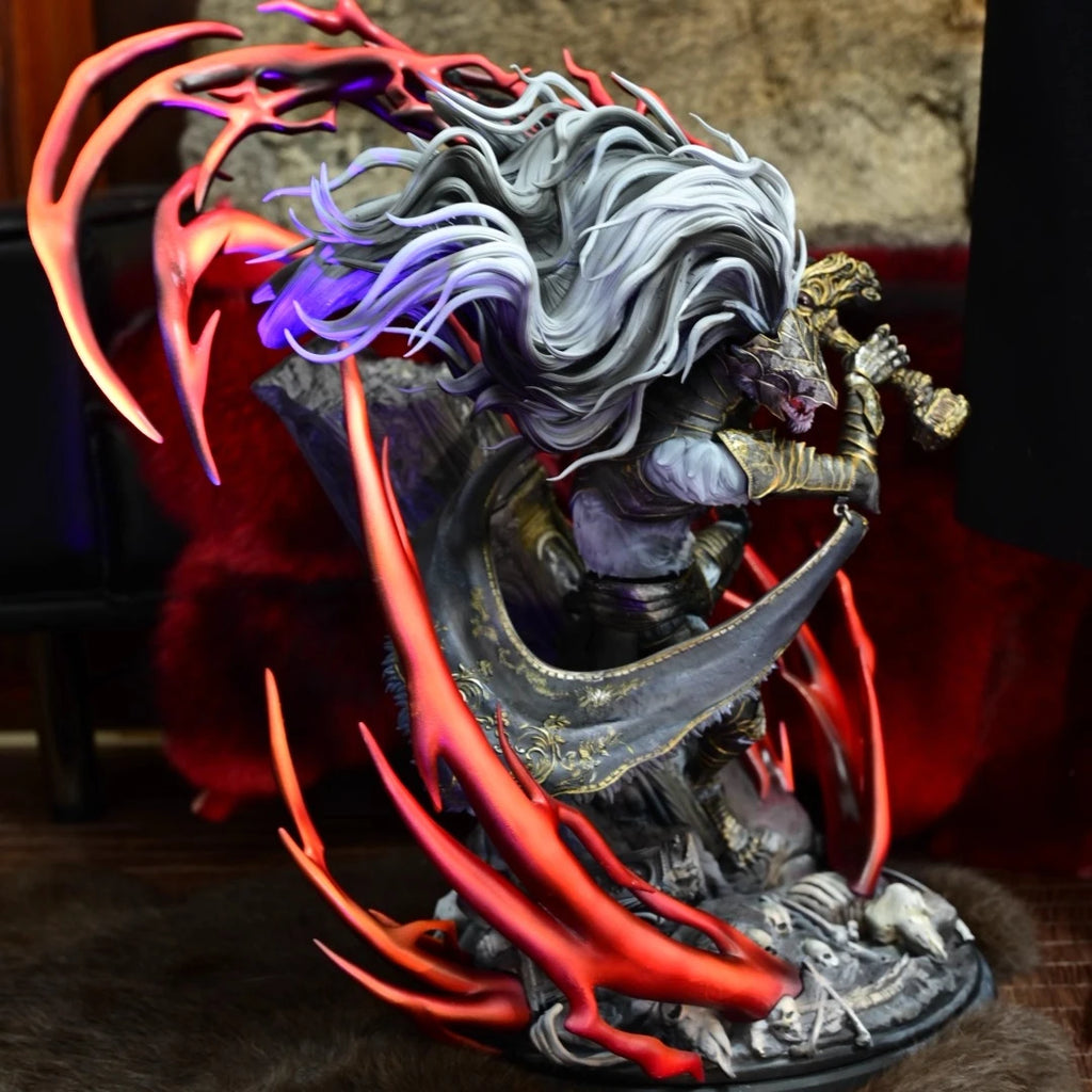 40cm Maliketh The Black Blade Eldennn Game Ring Peripheral Childhood Model Doll Figure Toy Collections Ornament Decorations Boy