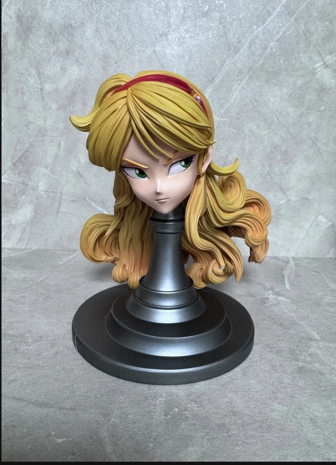 Gk Charm Series Lunch  Anime Figure Dragon Ball Tthree Head Swap Beautiful Girl Pvc Model Statue Decoration Children'S Toy Gifts