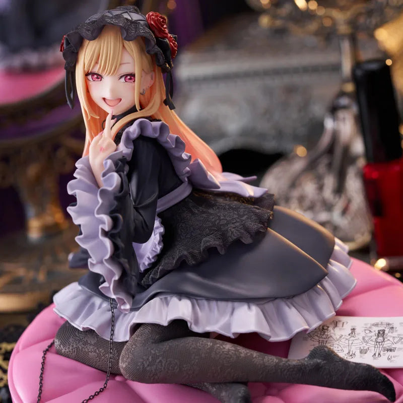 Echte Original TAiTO My Dress-Up Darling Kitagawa Marin 15CM PVC Anime Actionfiguren Sammlermodell Puppenspielzeug Geschenke