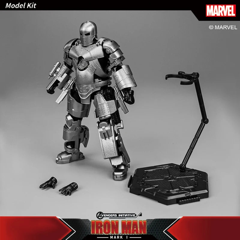 Fondjoy The Avengers Iron Man Modle MK50 Spider-Man MK5 MK6 Assemble Toy Model Collectible Gift 1/12 Action Figures Toy Boy Gift