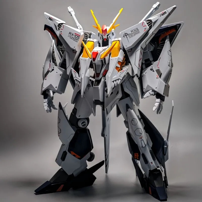 【IN STOCK】JUJIANG HGUC 1/144 KEXI RX-105 Assembly Model Kit Collection Action Figures Plastic Model Kits Robot Toys Kids Gift